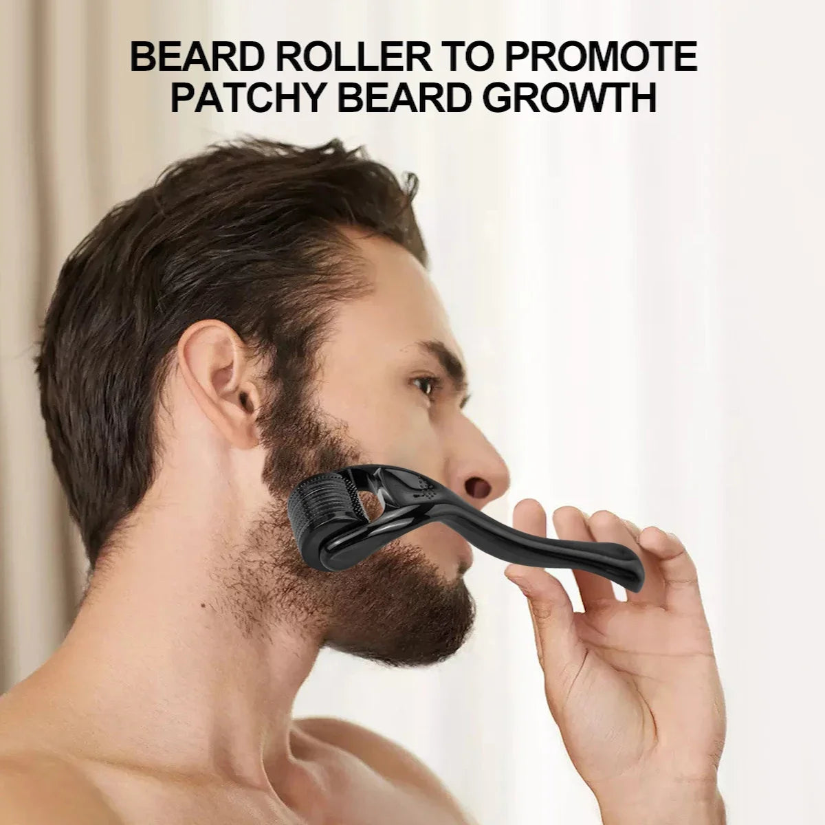 Dubniy 540 Needle Derma Roller for Hair & Skin | Beard & Face Micro Needling Tool