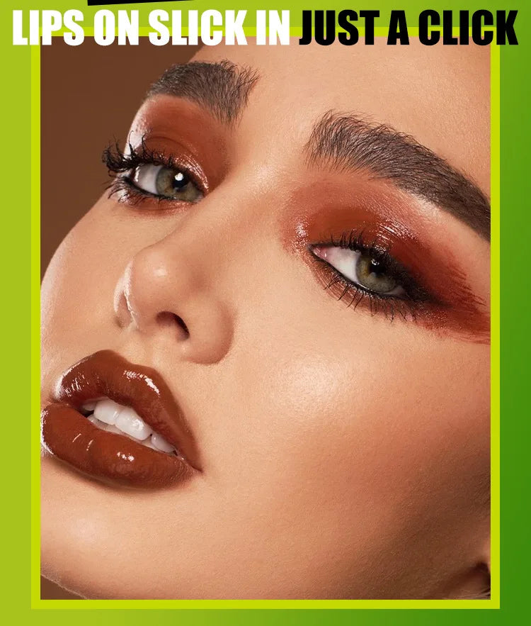 Set de labiales MLSMILE 3 en 1: brillo intenso, hidratante y duradero.