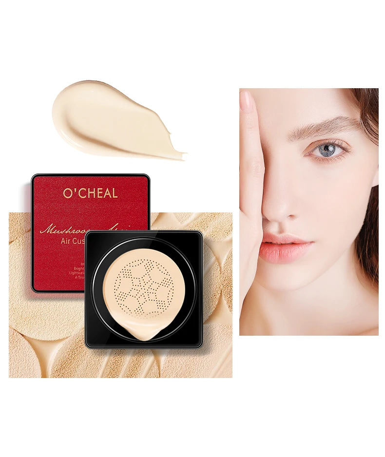 OCHEAL Mushroom Head BB Cream: base correctora resistente al agua, de larga duración y con acabado natural