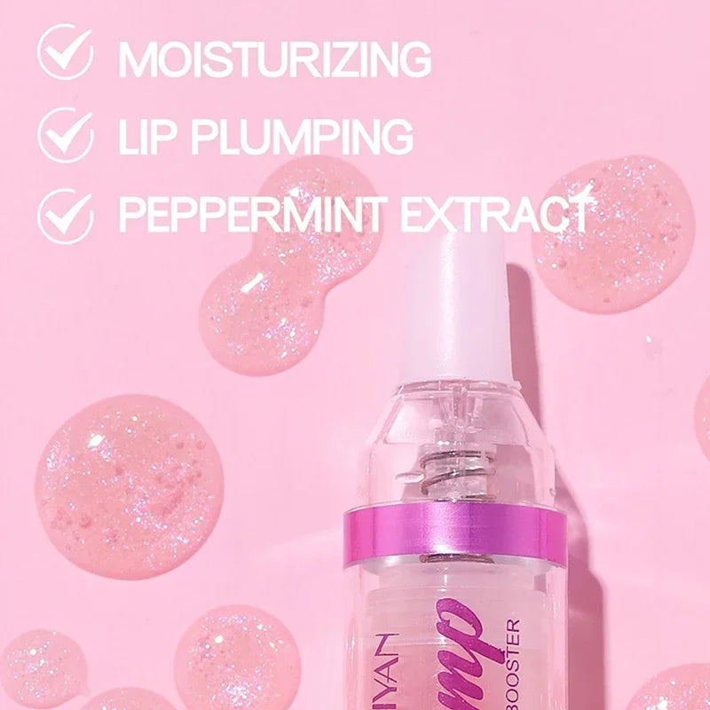 LuxuryGlow PLUMP POUT™ High-Shine Lip Plumping Gloss – Fuller Lips Instantly