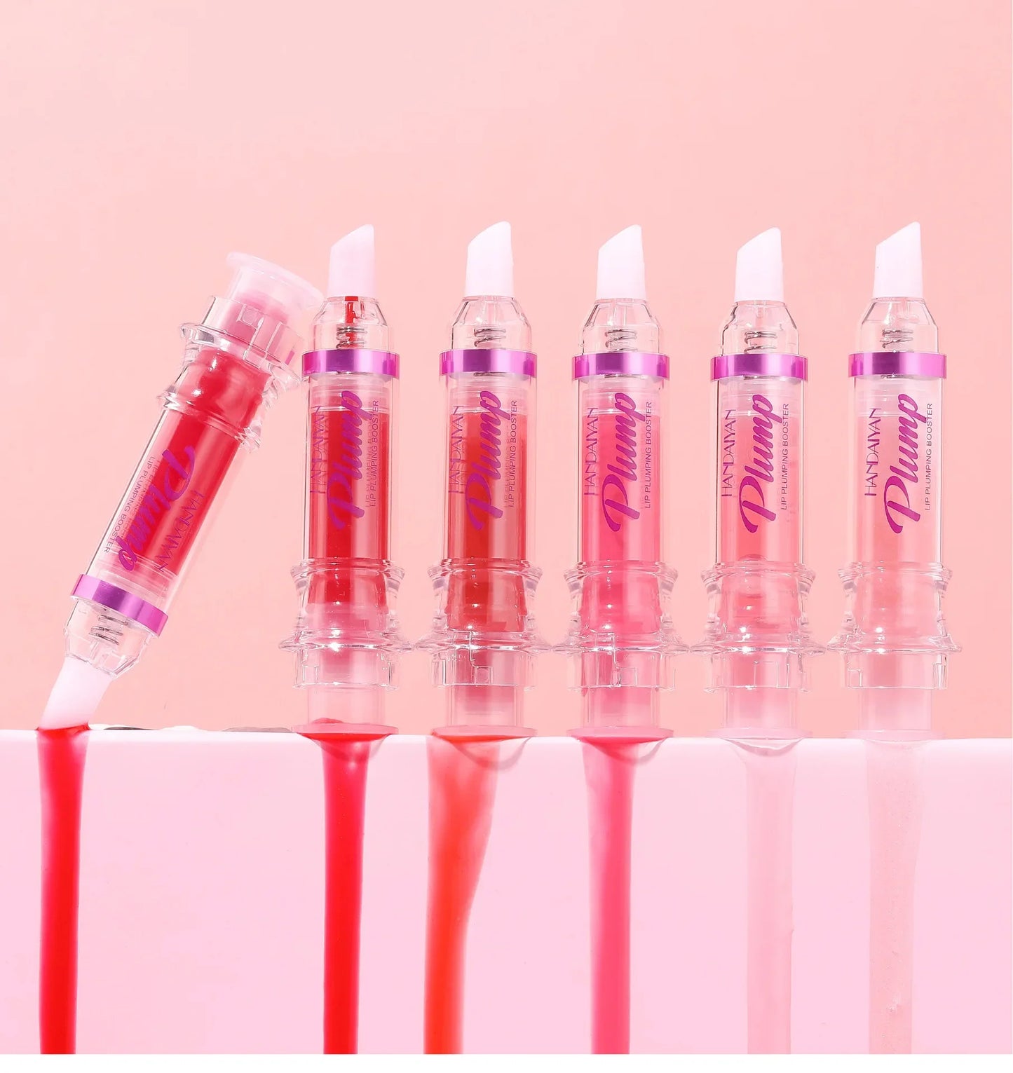 LuxuryGlow PLUMP POUT™ High-Shine Lip Plumping Gloss – Fuller Lips Instantly
