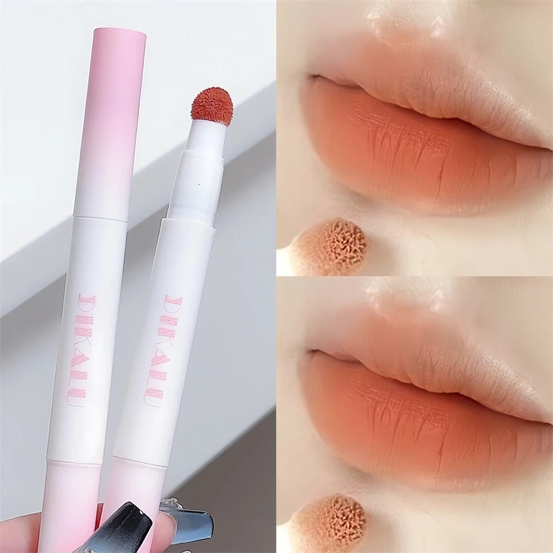 DIKALU Matte Air Cushion Lip Cream | Non-Stick, Long-Lasting Lip Mud
