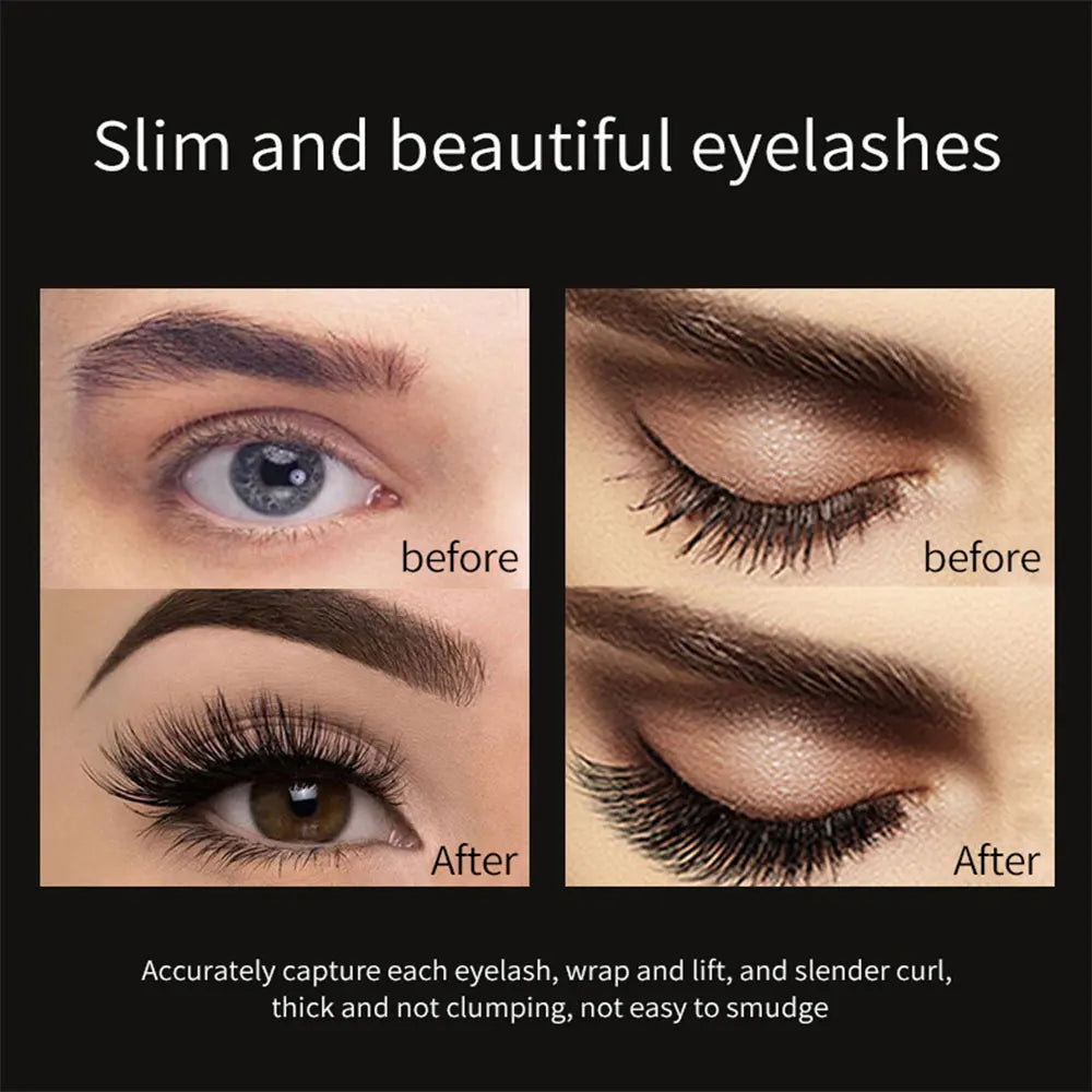 LuxuryGlow 4D Starry Sky Waterproof Mascara – Curling, Volumizing & Long-Lasting