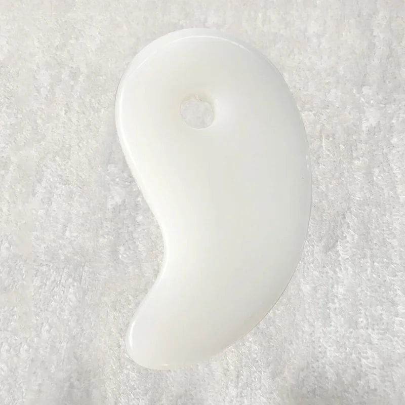 YUKUI Gua Sha Massage Tool for Face, Neck & Body — Resin Scraping Board