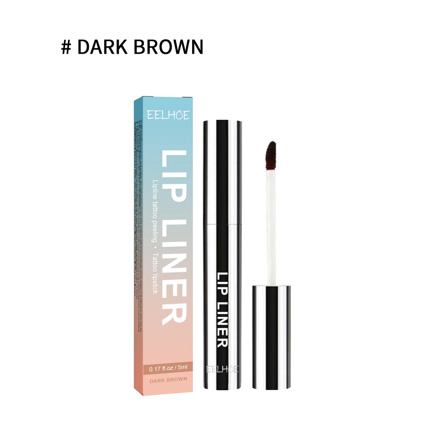 Delineador de labios despegable EELHOE: resistente al agua y duradero, con efecto tatuaje.