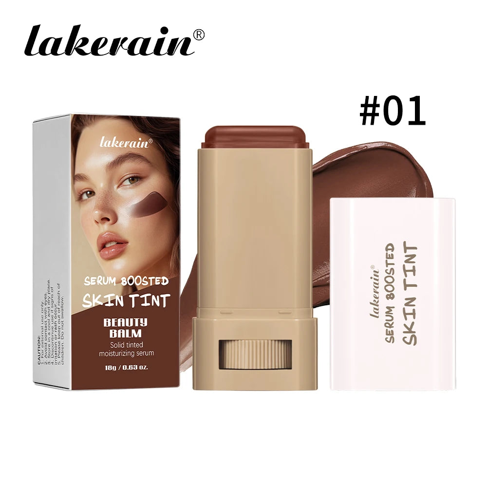 Lakerain Eraser Foundation Stick – Serum-Infused Skin Tint for Flawless, Hydrated Coverage