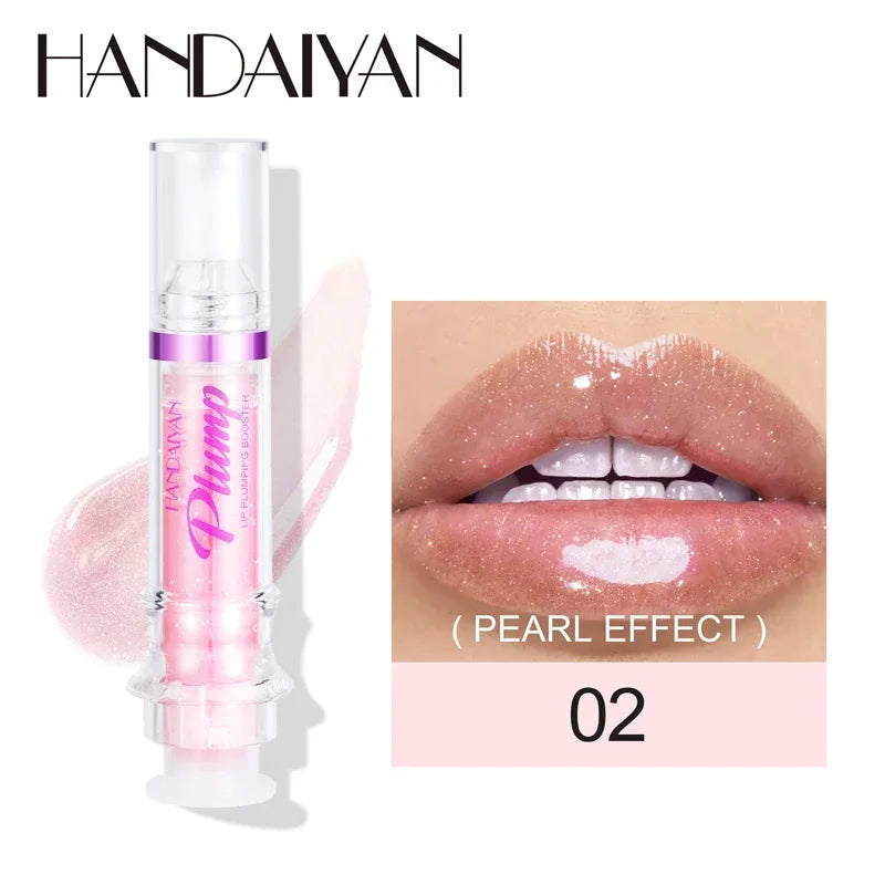 LuxuryGlow PLUMP POUT™ High-Shine Lip Plumping Gloss – Fuller Lips Instantly