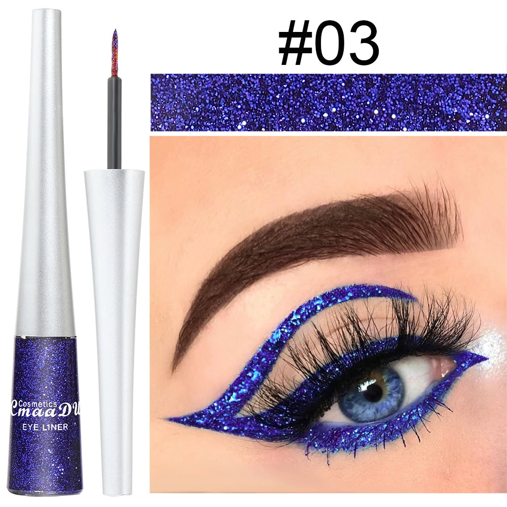CMAADU ColorPop Liquid Eyeliner – Waterproof, Smudge-Proof & Long-Lasting