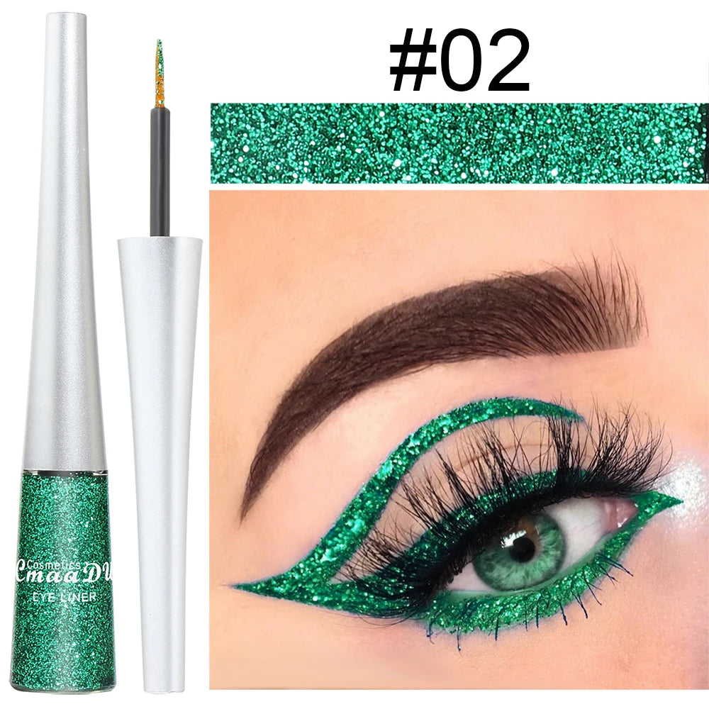 CMAADU ColorPop Liquid Eyeliner – Waterproof, Smudge-Proof & Long-Lasting