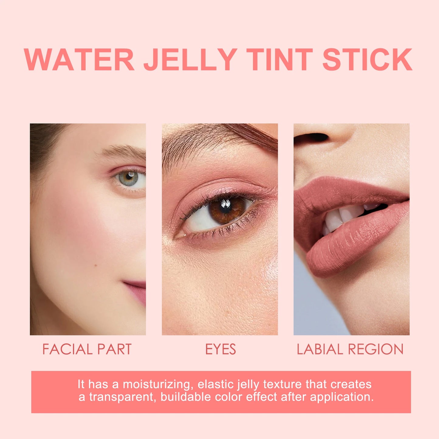 Eelhope 3-in-1 Milk Jelly Blusher Stick – Long-Lasting, Moisturizing & Brightening