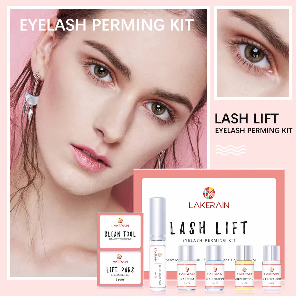 ibcccndc Lash Lift Kit – Long-Lasting Eyelash Perming & Curling Solution for Home & Salon