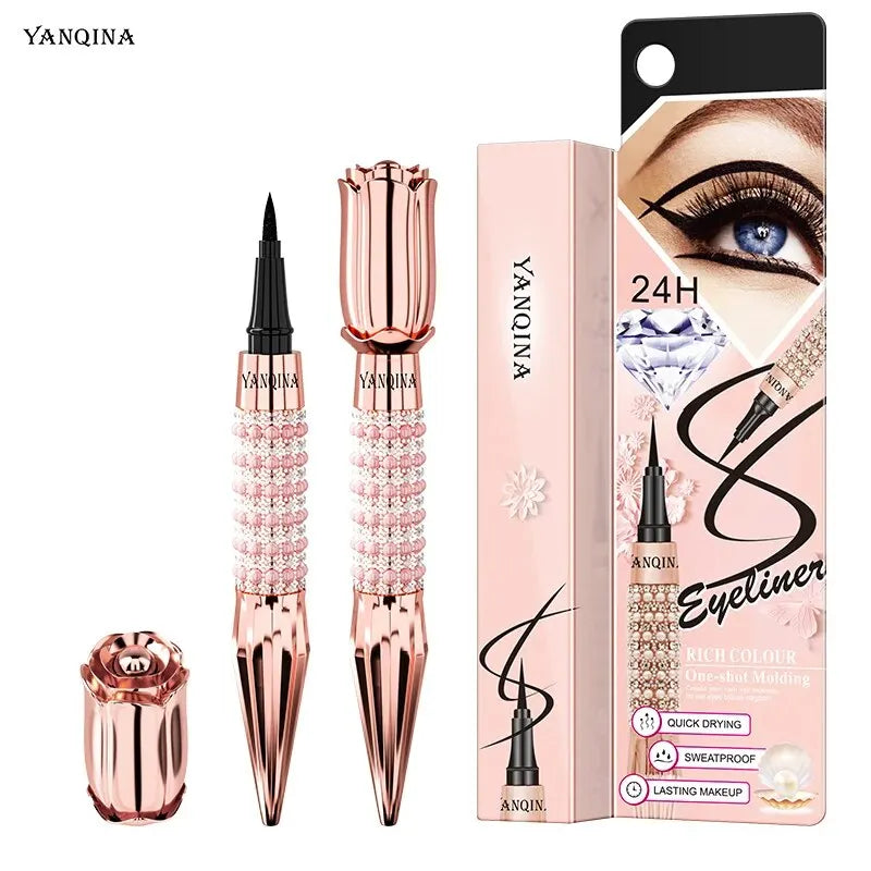 YANQINA Precision Liquid Eyeliner Pen – Waterproof, Long-Lasting, Quick-Dry