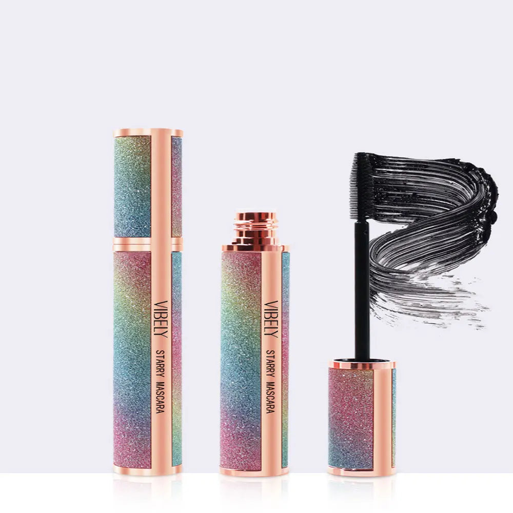 LuxuryGlow 4D Starry Sky Waterproof Mascara – Curling, Volumizing & Long-Lasting