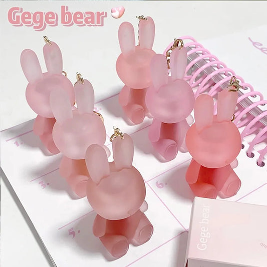 Gege Bear Rabbit Matte Lip Glaze – Long-Lasting Velvet Lip Clay with Moisturizing Finish