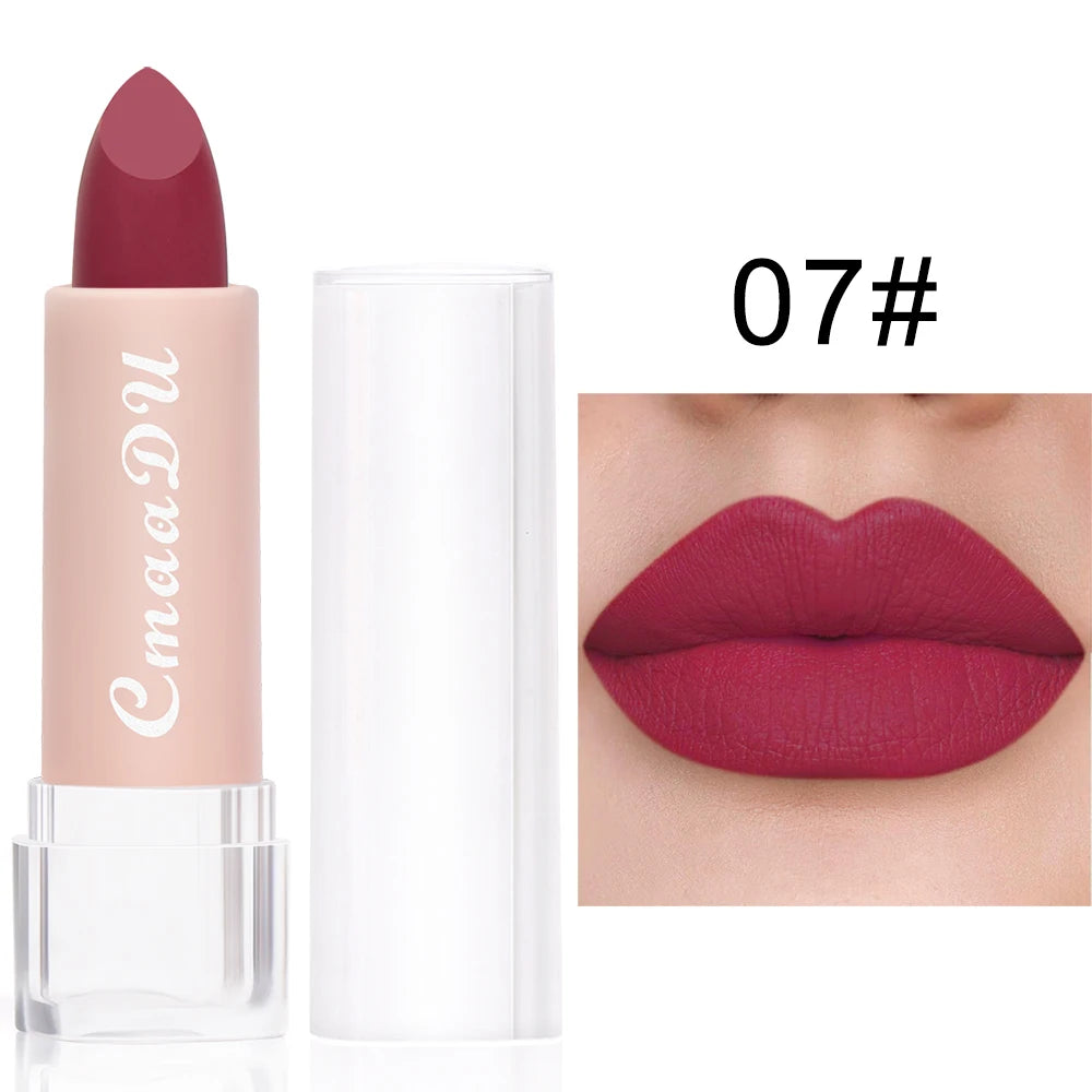 cmaadu Velvet Matte Lipstick – Long-Lasting, Waterproof & Moisturizing Gloss