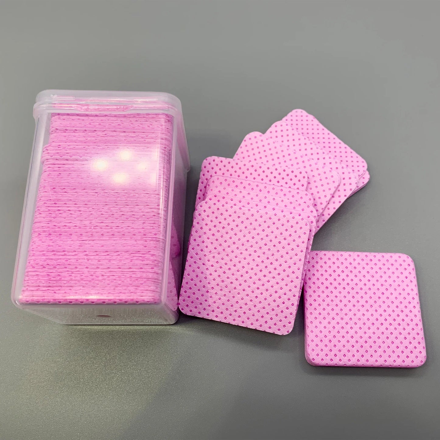 CNKESS 200 toallitas limpiadoras de pegamento para pestañas: toallitas antiobstrucción para extensiones de pestañas