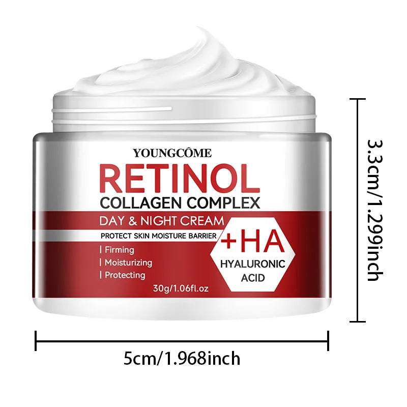YOUNGCOME Retinol Collagen Face Cream – Deep Hydration & Anti-Aging Moisturizer for Dry Skin