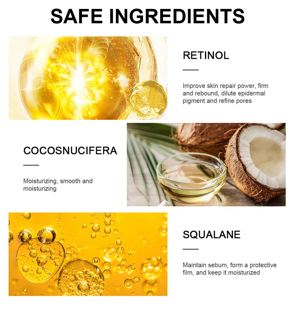 Crema de ojos con retinol en barra ibcccndc: suero iluminador y antiedad para ojeras (3 g)