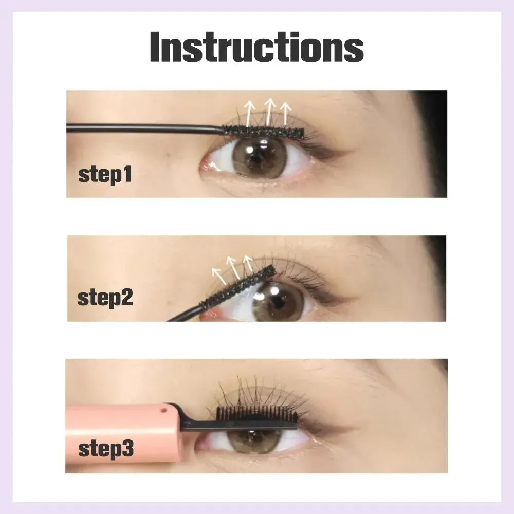 GegeBear Double-Ended Waterproof Mascara & Lash Primer – Long-Lasting, Curling Volume by GegeBear