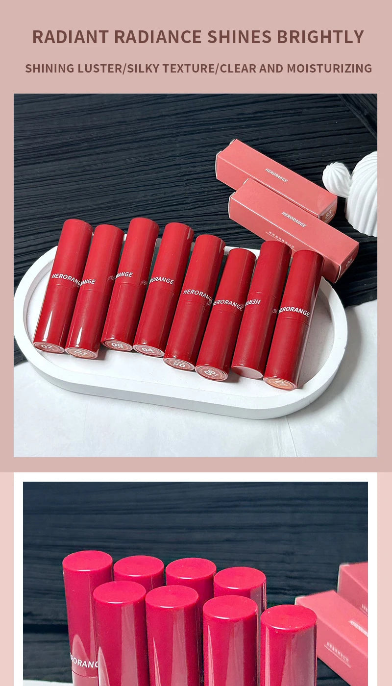 HERORANGE High-Shine Lip Gloss – Long Lasting, Mirror Finish & Non-Transfer