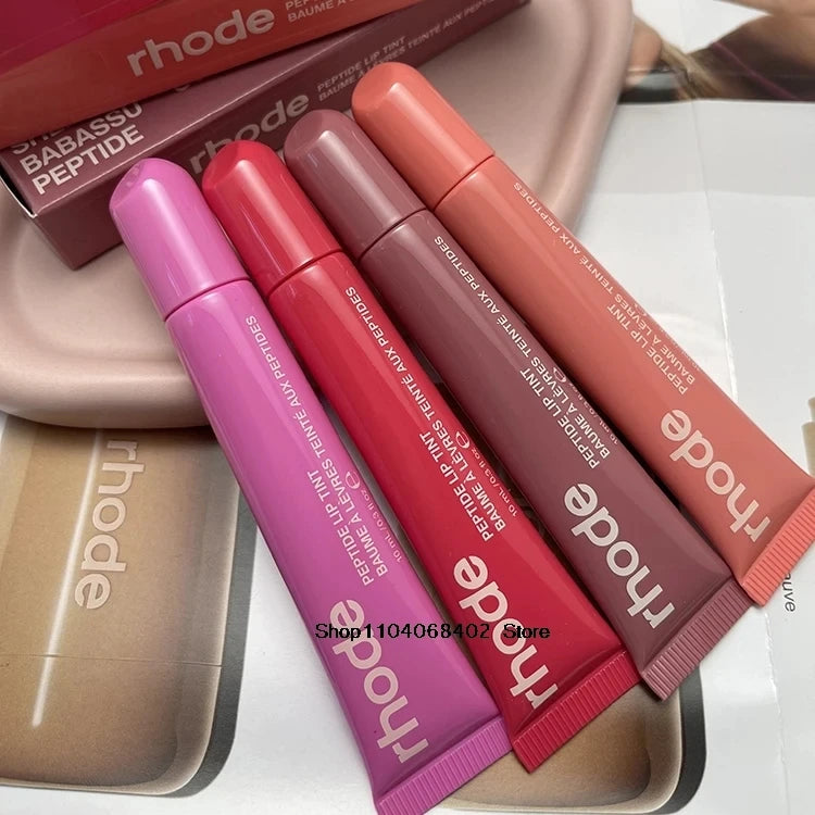 RHODE Cream Blusher Stick & Lip Gloss Duo – Multi-Use Makeup for iPhone Mirror Case Lovers