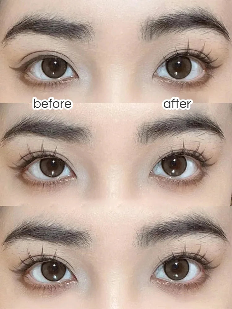 BQI Lazy Cat Elf Eyelash Book – 180pcs DIY Lash Clusters with Glue Set