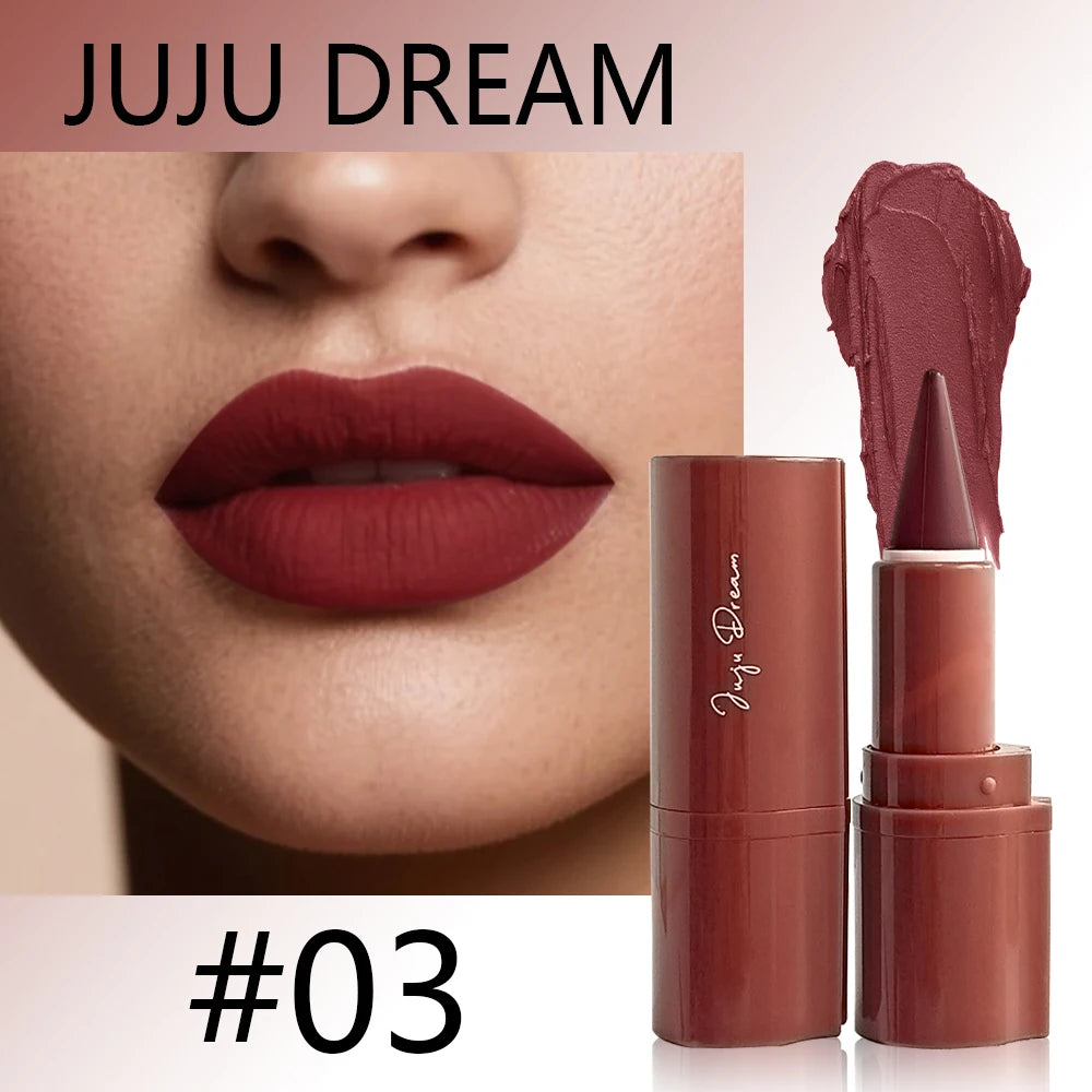 Delineador de labios mate aterciopelado JUJU Dream: duradero, resistente al agua y de aplicación suave.