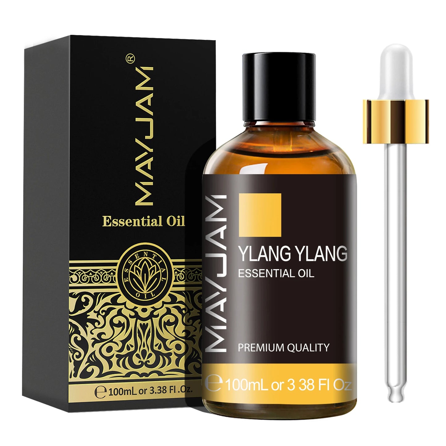 زيت مايجام العطري النقي - ١٠٠ مل - زيت عطري للاستخدام مع أجهزة الترطيب والتوزيع (اللافندر، النعناع، الورد، الفانيليا، البرغموت)