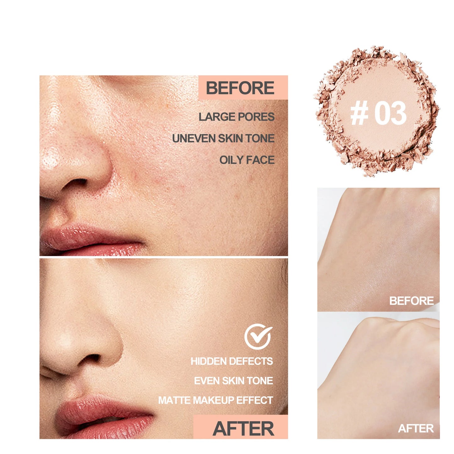 LuxuryGlow Long-Lasting Cream Foundation for Bright, Flawless Skin – 10g Full Coverage Makeup