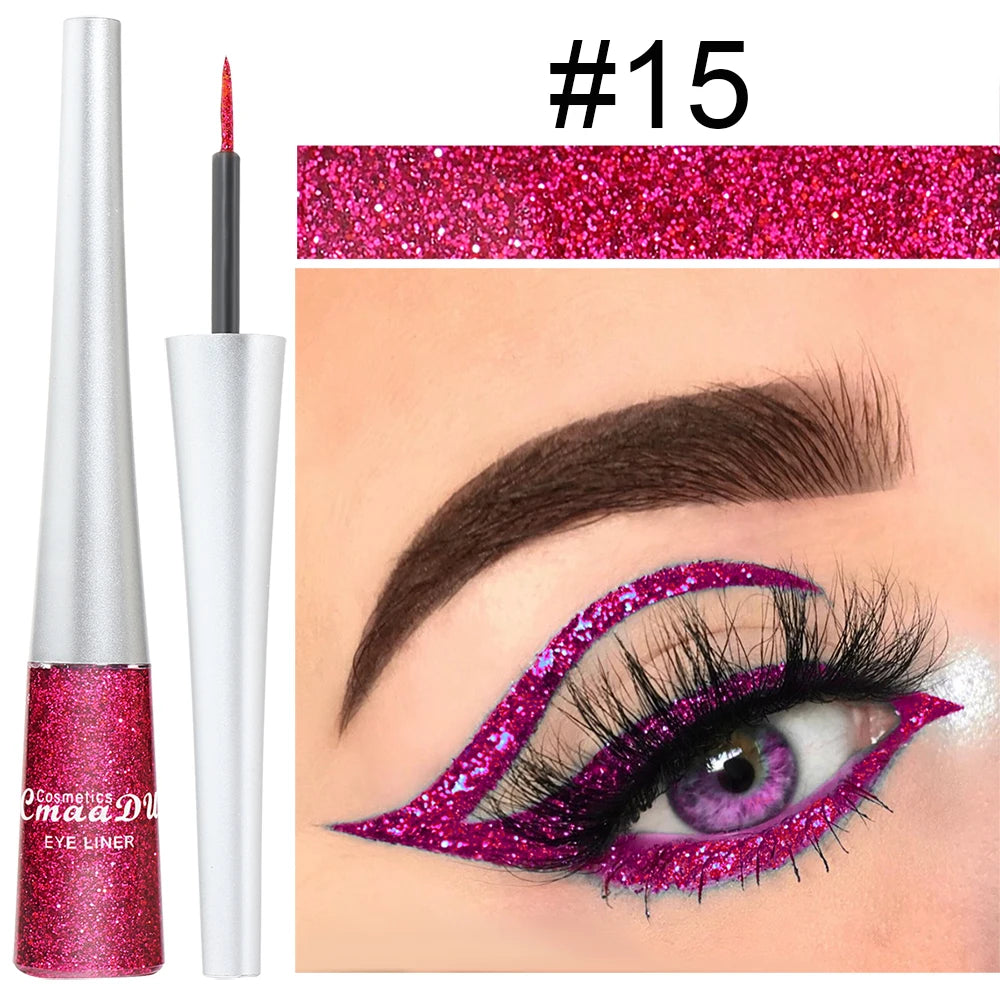 CMAADU ColorPop Liquid Eyeliner – Waterproof, Smudge-Proof & Long-Lasting