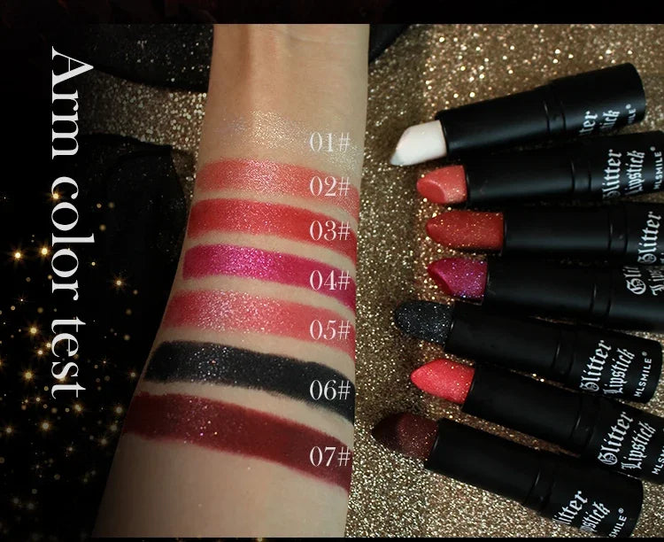Lápiz labial mate resistente al agua LUXURYTO de 7 colores: tinte aterciopelado de larga duración y sin manchas.