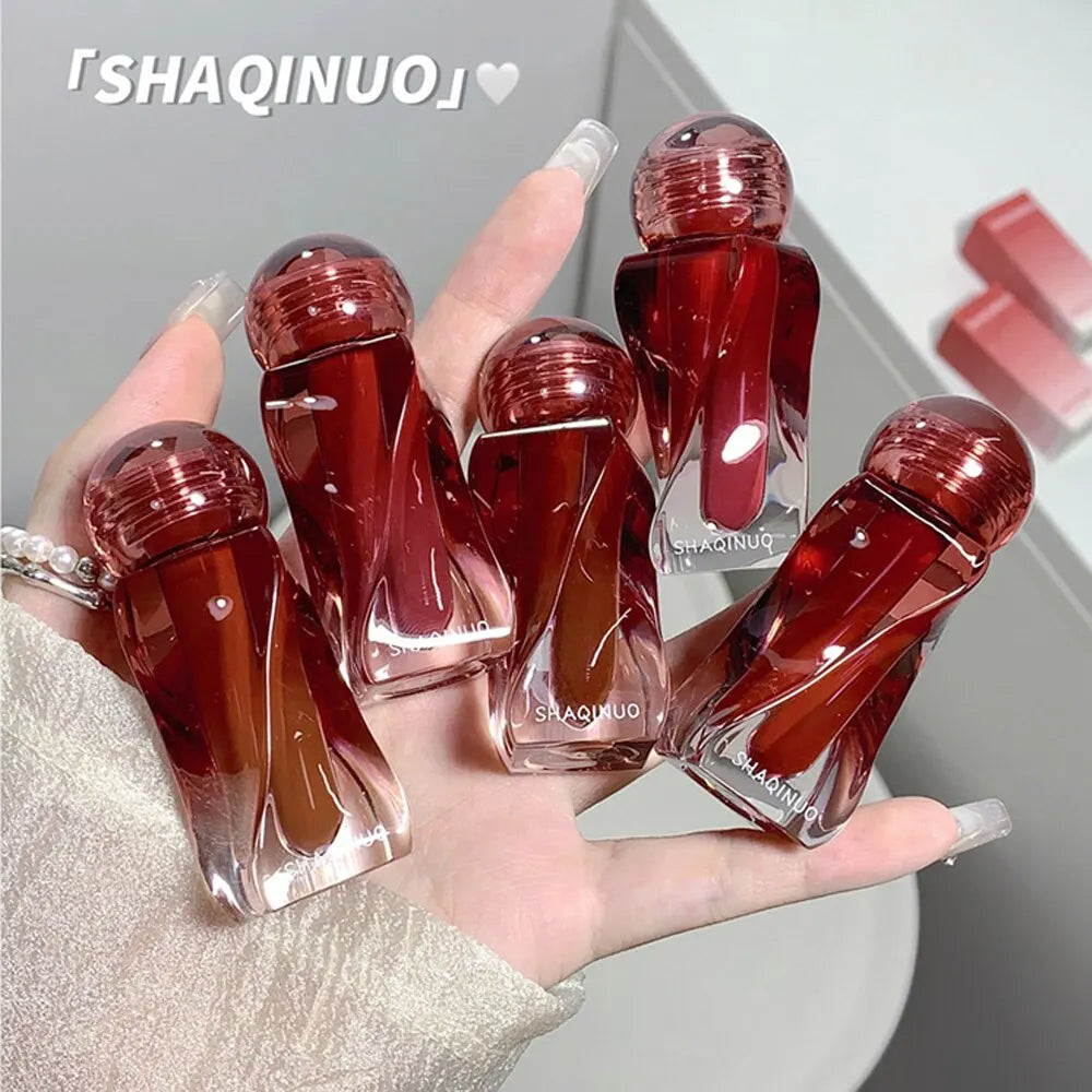 SHAQINUO Velvet Matte Mousse Lip Glaze – Long-Lasting Soft Mist Lipstick