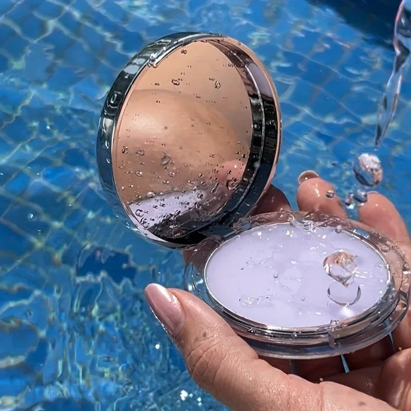 LuxuryGlow Lavender Matte Pressed Powder – Long-Lasting Oil Control Face Compact