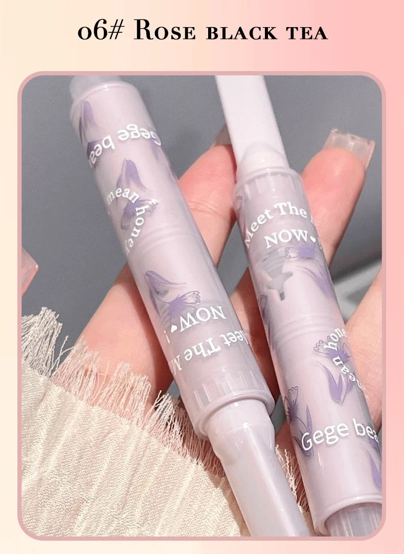 Lápiz labial Gege Bear Honey: labial hidratante en gelatina con acabado brillante.