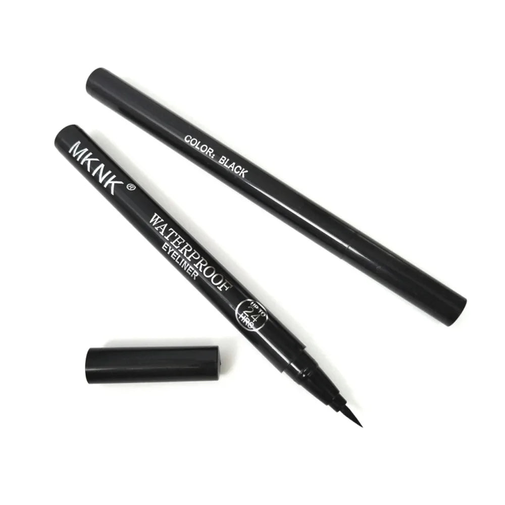 LuxuryGlow Quick-Dry Waterproof Eyeliner Pencil – 24H Long-Lasting, Smudge-Proof, Matte Finish