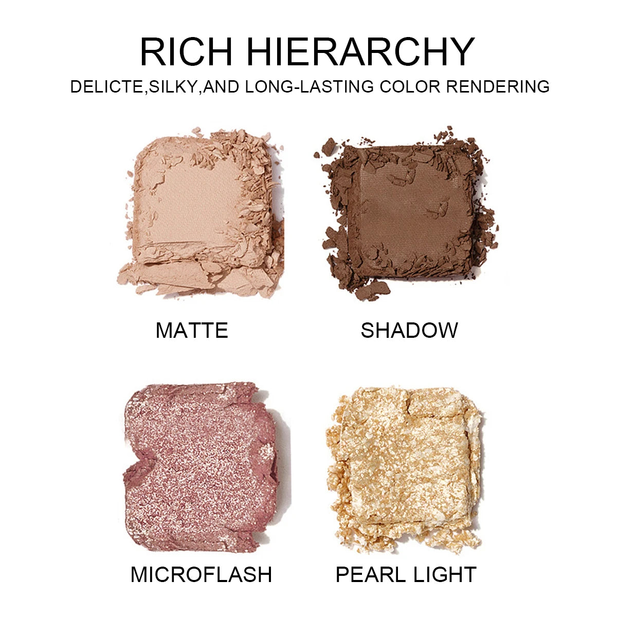 LuxuryGlow 9-Color Eyeshadow Palette – Matte, Shimmer & Glitter Milk Tea Shades | Waterproof, Long-Lasting Daily Makeup