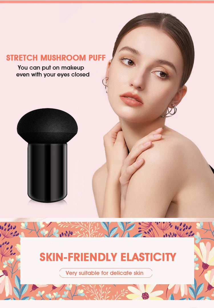 LuxuryGlow Mushroom Air Cushion BB Cream – Moisturizing, Concealing & Long-Lasting
