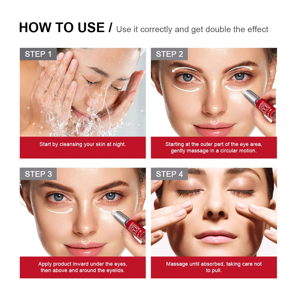 Crema de ojos con retinol en barra ibcccndc: suero iluminador y antiedad para ojeras (3 g)