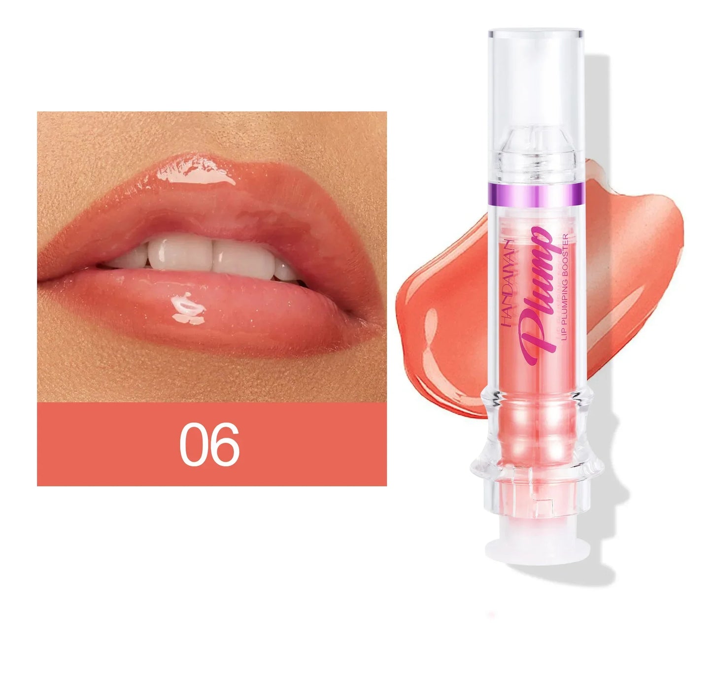 LuxuryGlow PLUMP POUT™ High-Shine Lip Plumping Gloss – Fuller Lips Instantly
