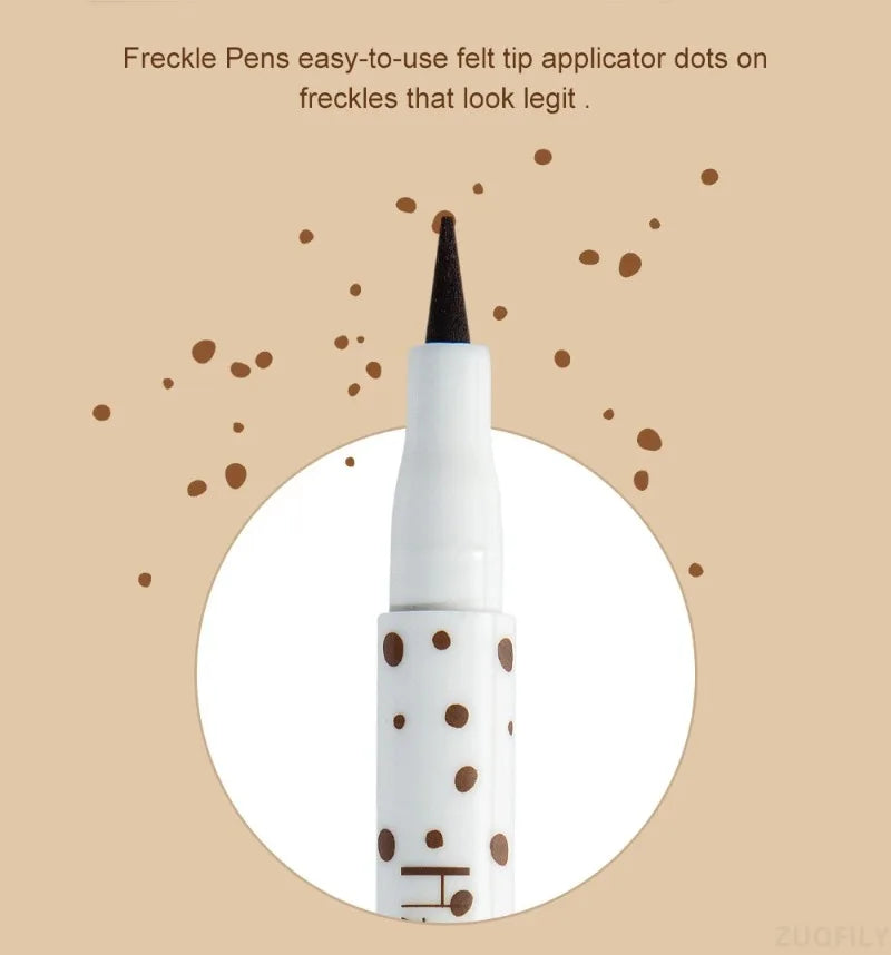 LuxuryGlow Waterproof Fake Freckles Pen – Natural Dot Spot Makeup for Long-Lasting Look