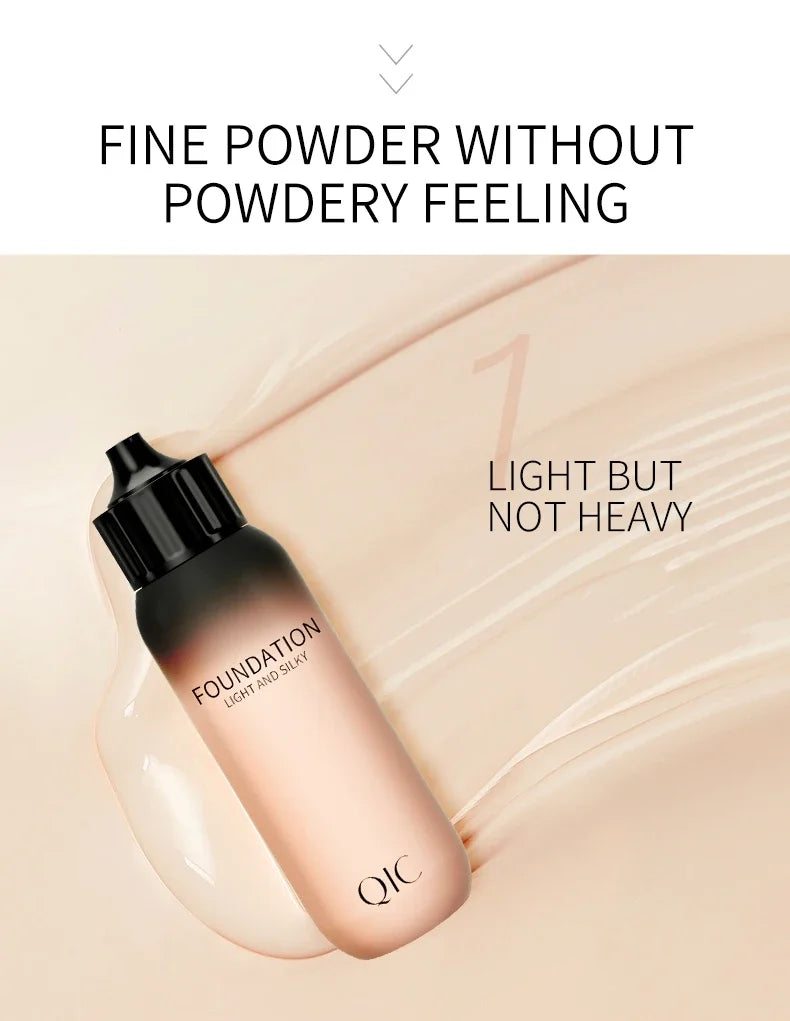 LIDORIA 30ml Waterproof Liquid Foundation – Matte, Oil-Control & Full Coverage