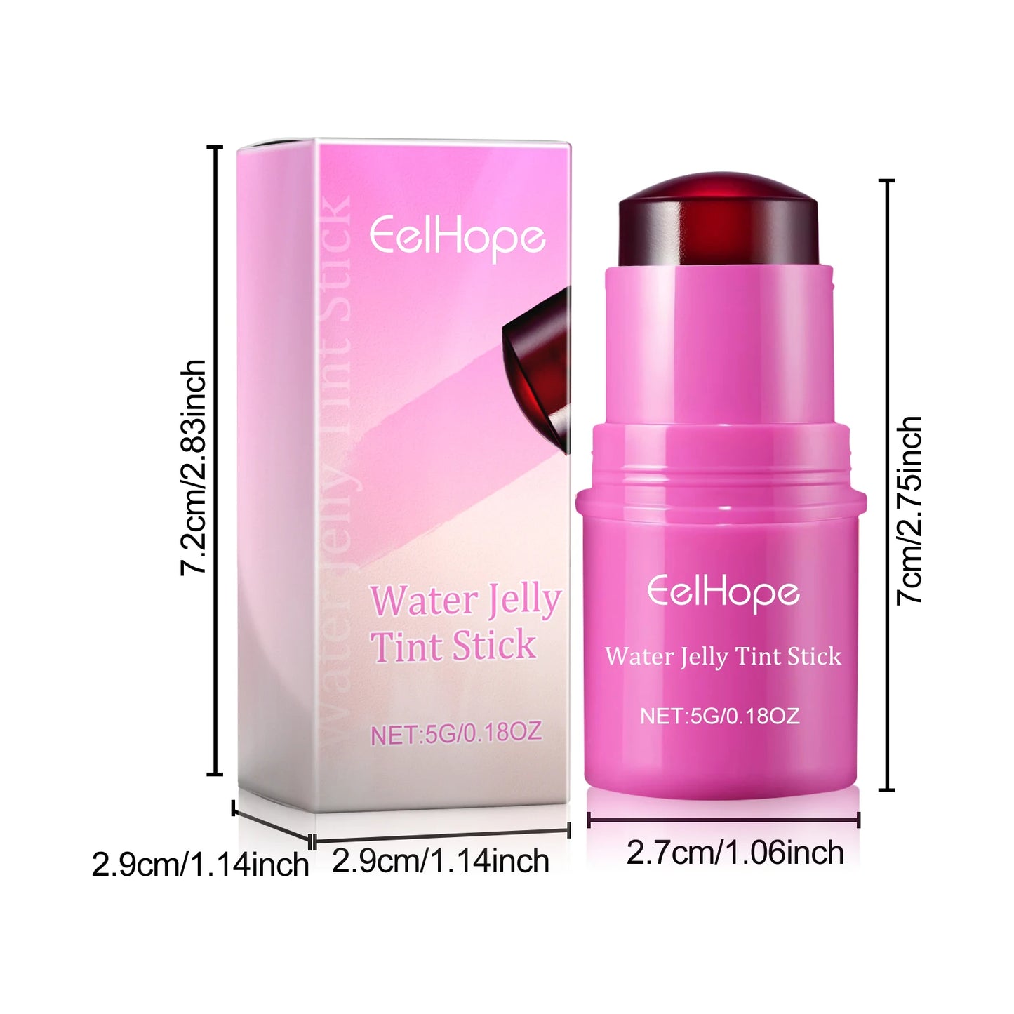 Eelhope 3-in-1 Milk Jelly Blusher Stick – Long-Lasting, Moisturizing & Brightening