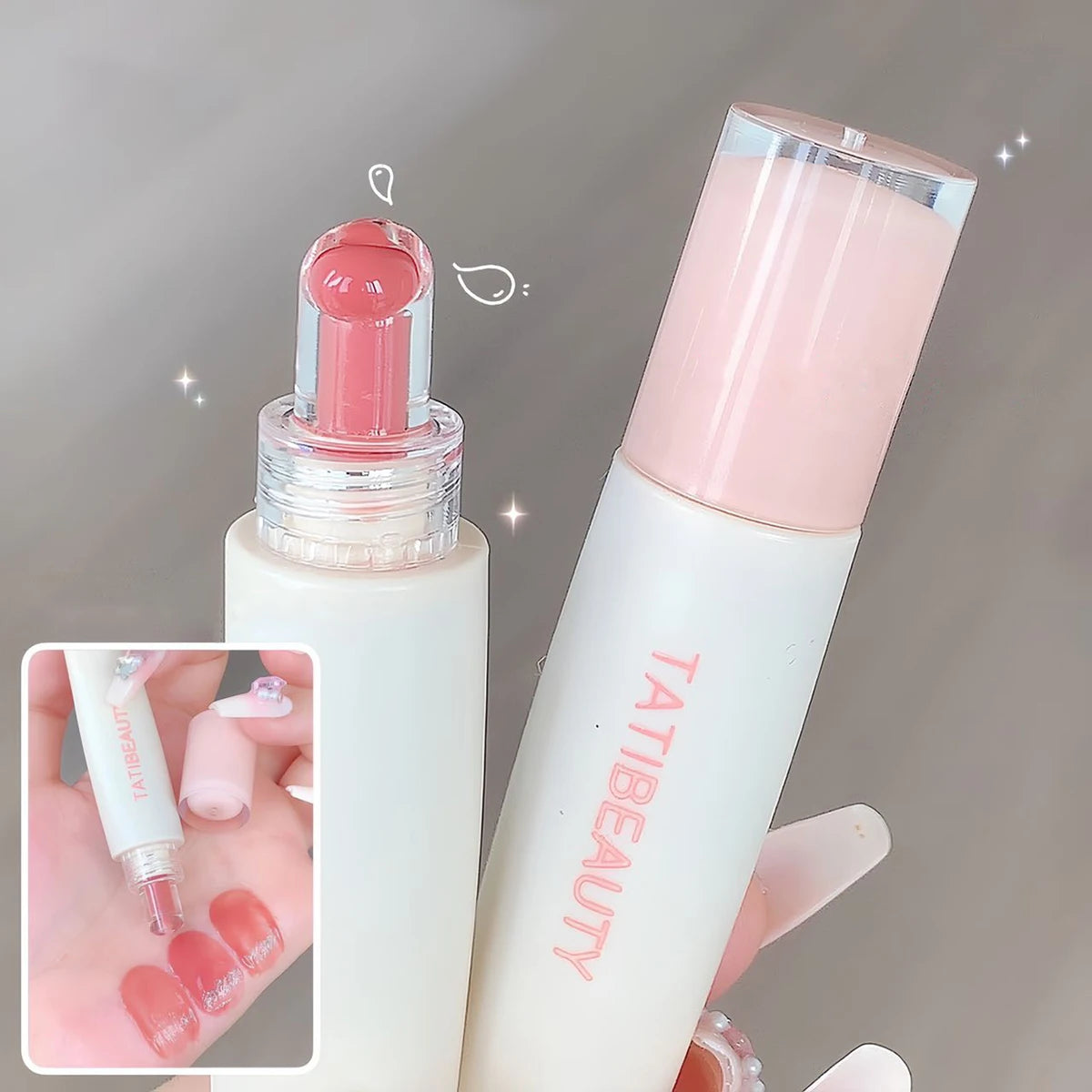 Brillo labial hidratante Lip Jelly Essence de TATIBEAUTY | Brillo hidratante y duradero