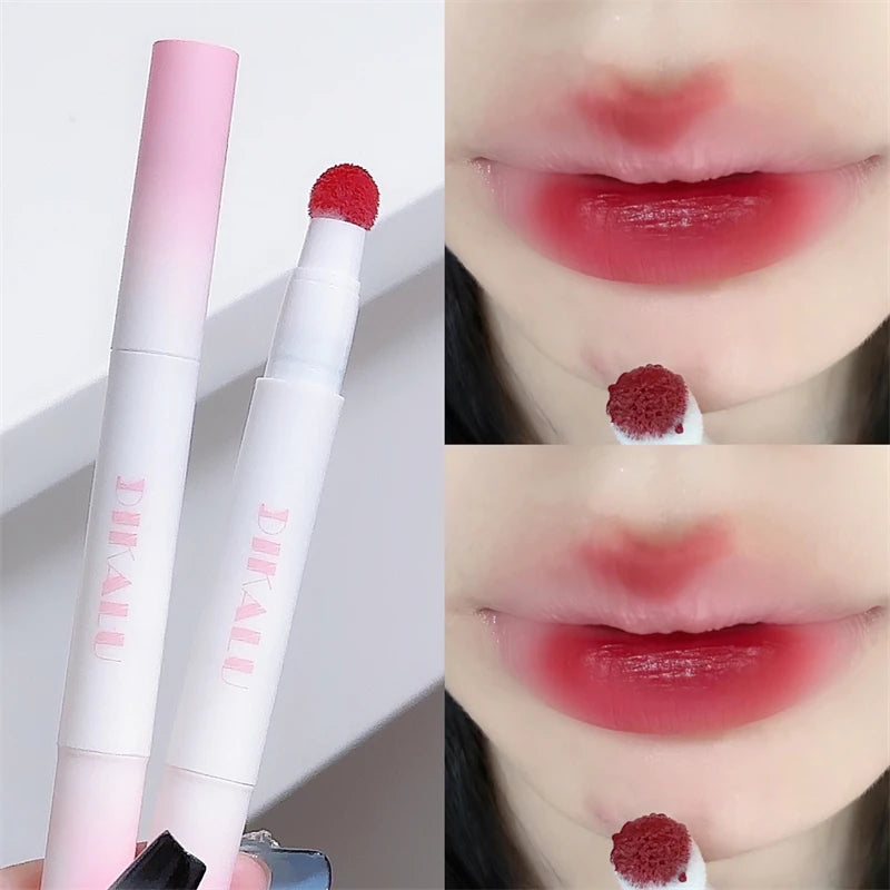 DIKALU Matte Air Cushion Lip Cream | Non-Stick, Long-Lasting Lip Mud