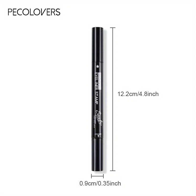 LuxuryGlow 7-in-1 Eyeliner Stamp Pen – Double-Ended, Waterproof, Fast-Drying