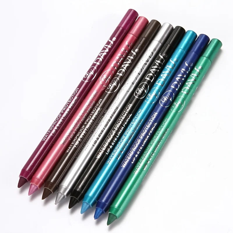 LuxuryGlow Silkworm Pearlescent Eyeshadow & Eyeliner Gel Pen – Waterproof, High Gloss