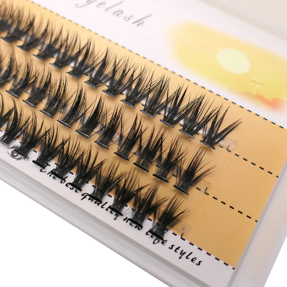 رموش صناعية من مجموعة LuxuryGlow، 60 مجموعة، 20D/30D، مصنوعة من فرو المنك، طبيعية، ثلاثية الأبعاد، كثيفة، مصنوعة يدويًا