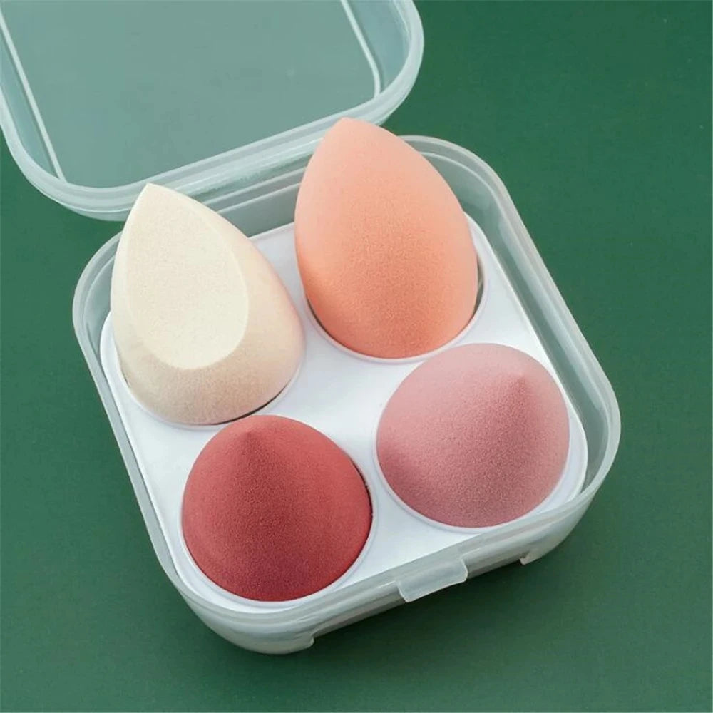 RUZOFO 4-Piece Makeup Sponge Blender Set – Foundation & Concealer Applicator