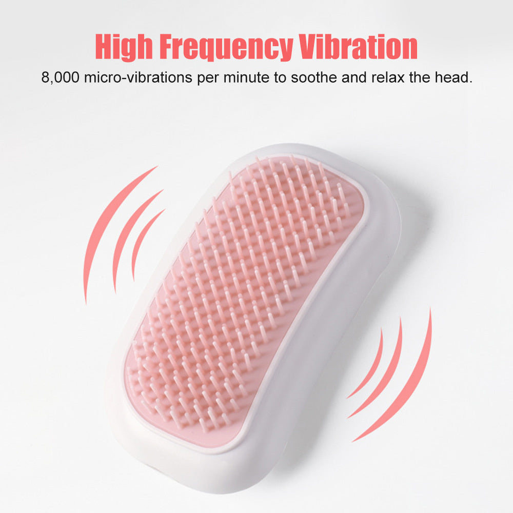 LuxuryGlow Electric Scalp Massager for Hair Growth & Stress Relief – Mini Head Scrubber