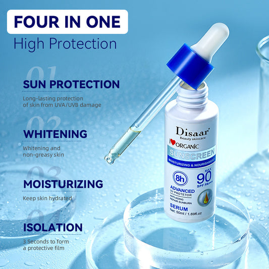 Disaar Soft Moisturizing Sunscreen SPF Primer – Lightweight Essence (50ml)